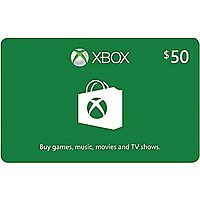 $  50 Xbox Cash Digital Gift Card - $  40 @ Staples