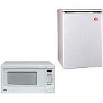 BOTH!!! $109 shipped Igloo 3.2 cu. ft. Refrigerator and Freezer with Bonus Galanz 1.1 cu ft Microwave Oven Bundle WALMART