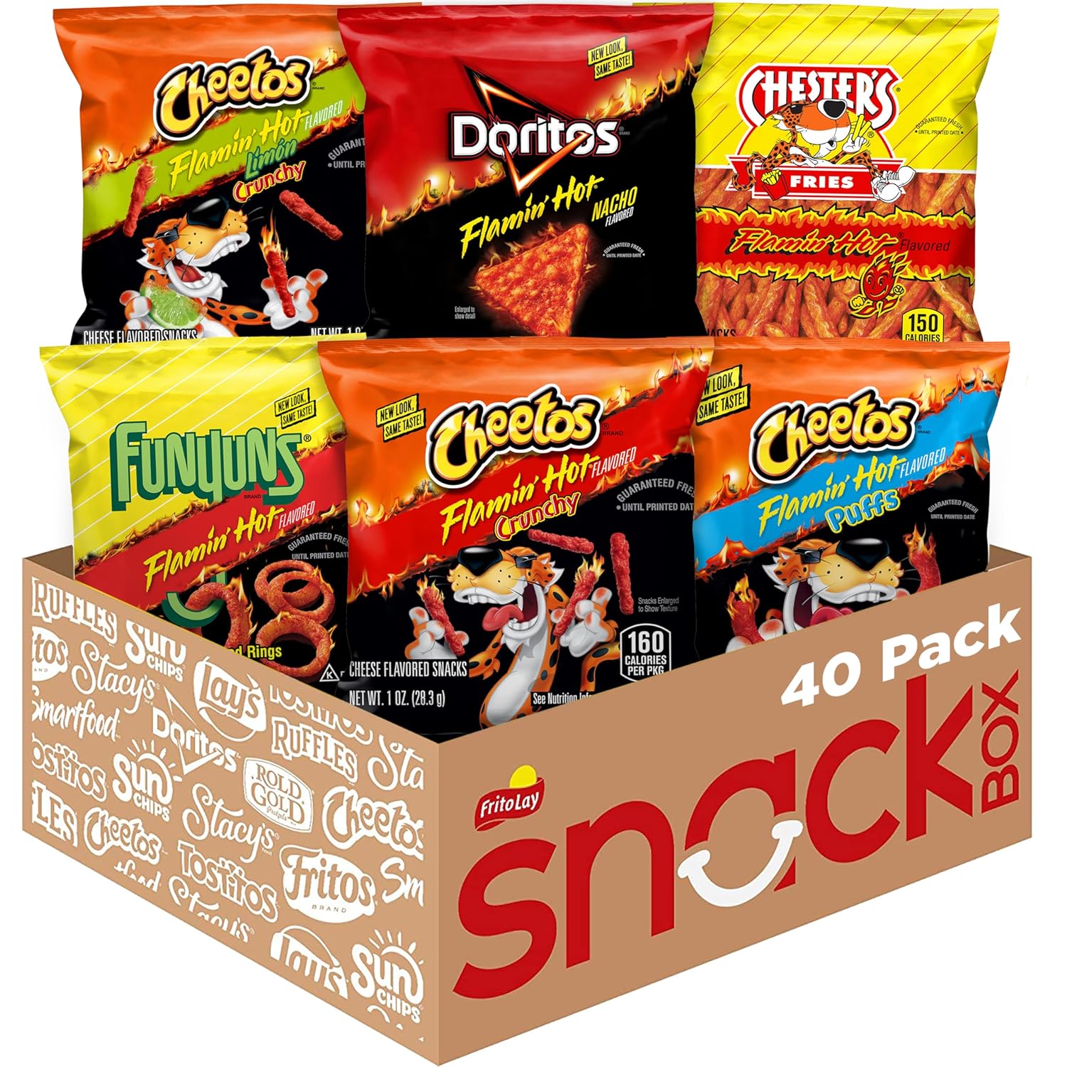 Count Frito Lay Flamin Hot Mix Variety Pack W S S Free Shipping W Prime Or On