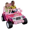 AMAZON Fisher-Price Power Wheels Barbie Jammin' Jeep Wrangler $179.20 - Free Shipping