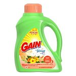AMAZON GAIN WITH FreshLock HE Island Fresh Liquid Detergent 64 Loads 100 Fl Oz(Pack of 2) 8.15 FS with subscribe and save