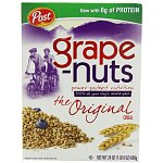4-Pack of 24-oz Post Grape-Nuts Cereal $7.60 + Free Shipping (Under $0.08/ oz.)