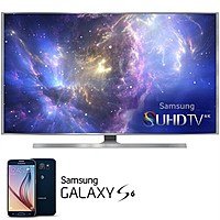 Samsung 4K SUHD 3D Smart LED HDTV + 32GB Samsung Galaxy S6