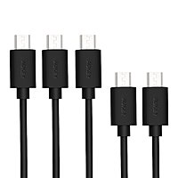 5-Pack Aukey MicroUSB Charging Cables