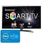 60&quot; Samsung UN60ES6500 1080p Smart 3D LED HDTV with Two Pairs of 3D Active Glasses with $600 PROMO eGift Card for $1,697.99 + FS @ dell.com