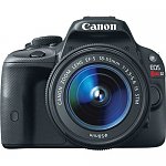 Canon EOS Rebel SL1 18.0 MP Digital SLR Camera - Black (Kit w/ 18-55mm Lens) @ $545