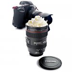 Camera Lens 12oz Coffee Mug (BPA free) $8 Shipped