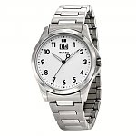 Men's Timex Classic Series White Dial Stainless Steel Watch $21