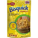 Bisquick Complete Biscuit Mix (Cheese & Garlic) 22 Pack $10.95 w/S&S ~ Amazon