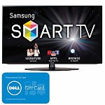 Buy both the Samsung 46-inch and 32-inch LED HDTV's at Dell for $1200 and get over $700 back (depending on tax) in Dell gift cards