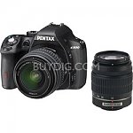 Pentax K-500 Digital SLR Camera with 18-55mm f/3.5-5.6 and 50-200mm f/4-5.6 Lenses $469 + Free Shipping!