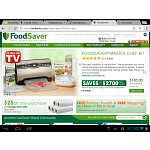 Foodsaver bags and rolls, $25 off when you buy 5 or more plus free shipping and free portion pack on orders over $25