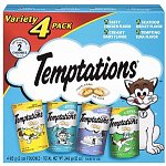 WHISKAS TEMPTATIONS Variety pack, 12-Ounce 2.59 after coupon and free prime shipping.