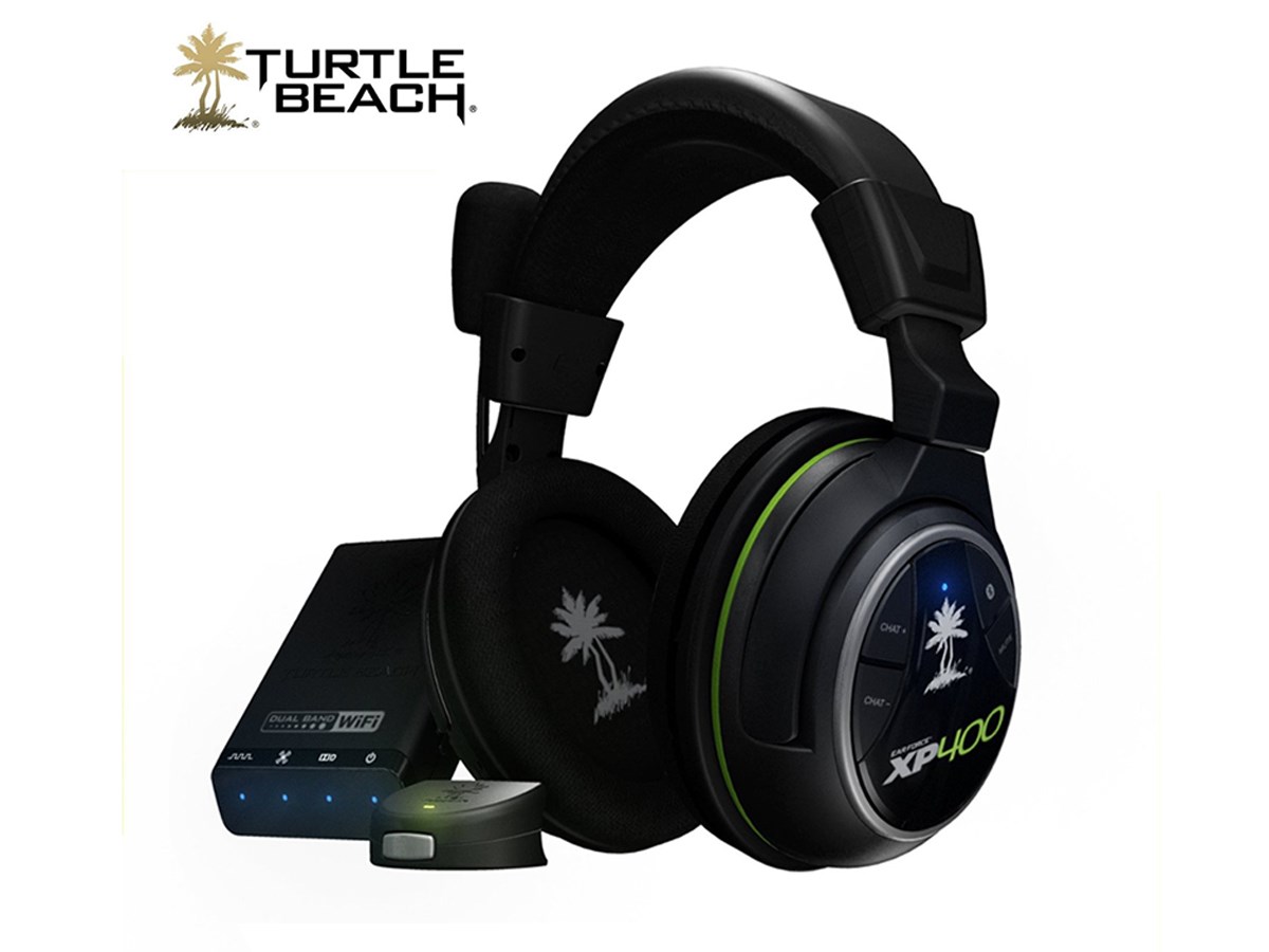 Turtle Beach Ear Force XP400 Wireless Gaming Headset w/ Adapter