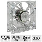 Cooler Master 80mm Blue LED Case Fan (R4-BC8R-18FB-R1) - $0.99 AC AR + S&H @ TigerDirect.com
