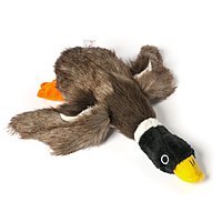 12" DogLoveIt Squeaky Mallard Duck Plush Dog Toy