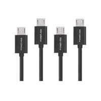 MicroUSB Charge Cables: 4-Pack $5, 6-Pack