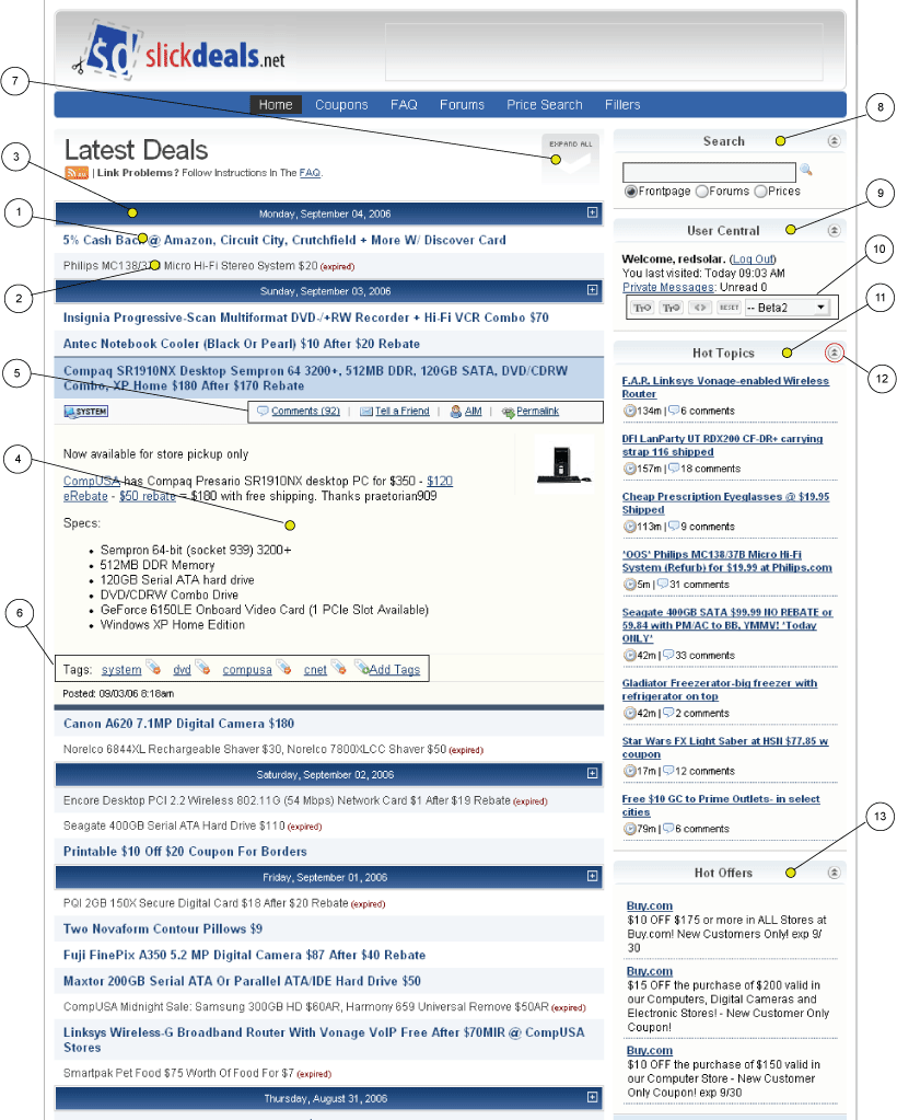New Front Page Look