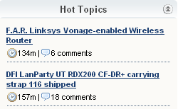 Hot Topics