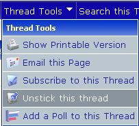 Unstick Thread
