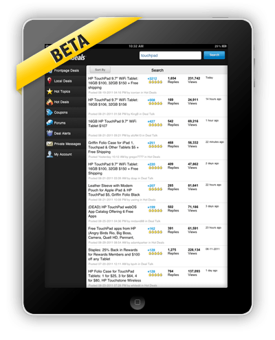 Slickdeals iPad App Screenshot 4