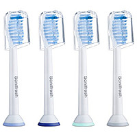 Toothbrush Heads,Sensitive Sonic Replacement Heads For Philips Sonicare Electric Toothbrush, 4 Pack $  8.99 @Amazon