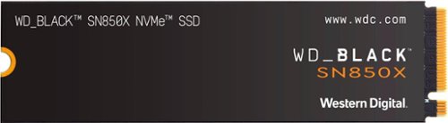 WD - BLACK SN850X 4TB Internal SSD PCIe Gen 4 x4 NVMe $299.99
