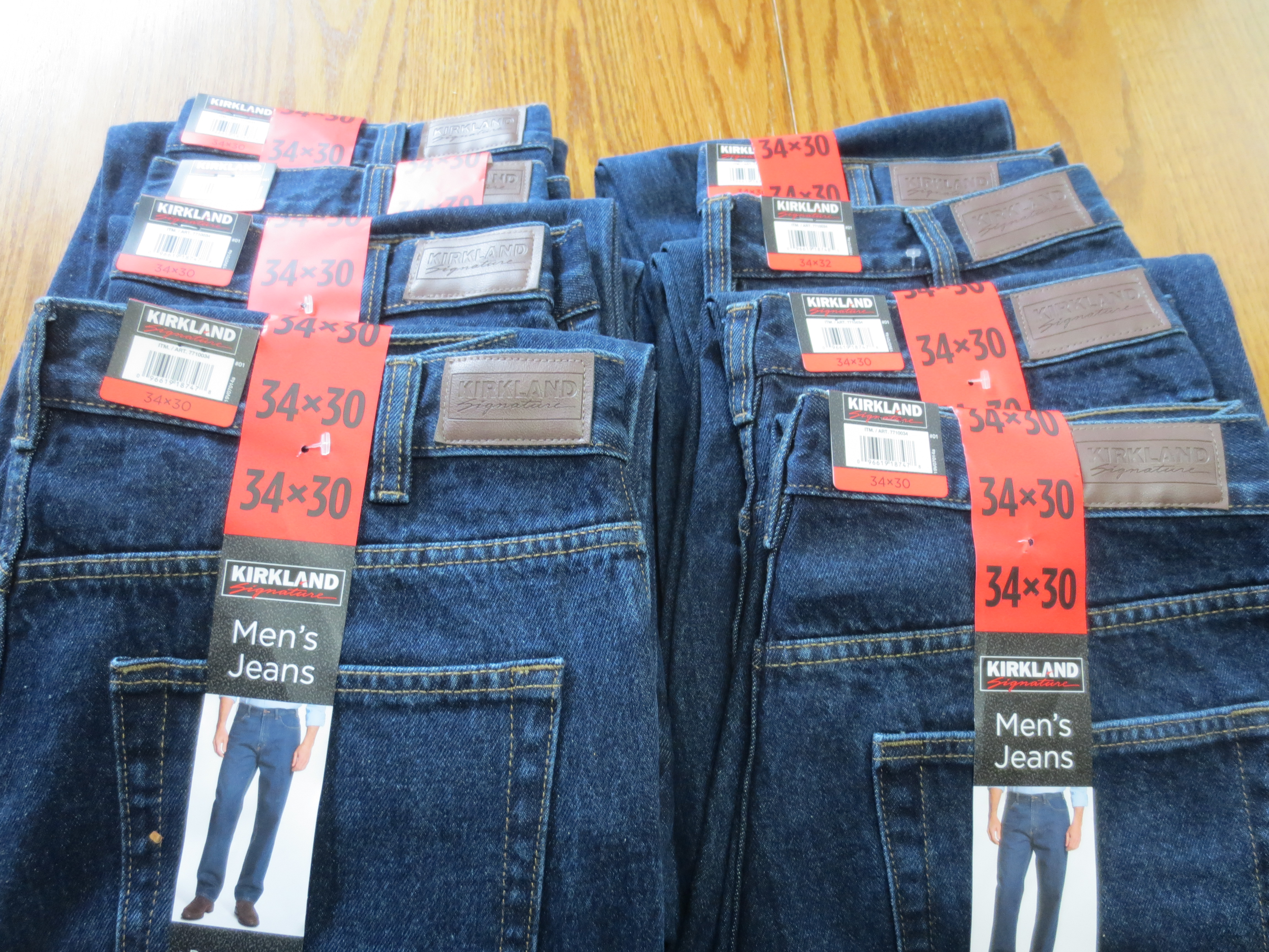 kirkland jeans 34x30