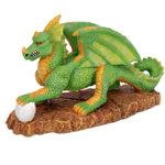 Fish Tank Ornaments: Penn Plax Dragon Guardians (Green, Medium) $2.40 &amp; More