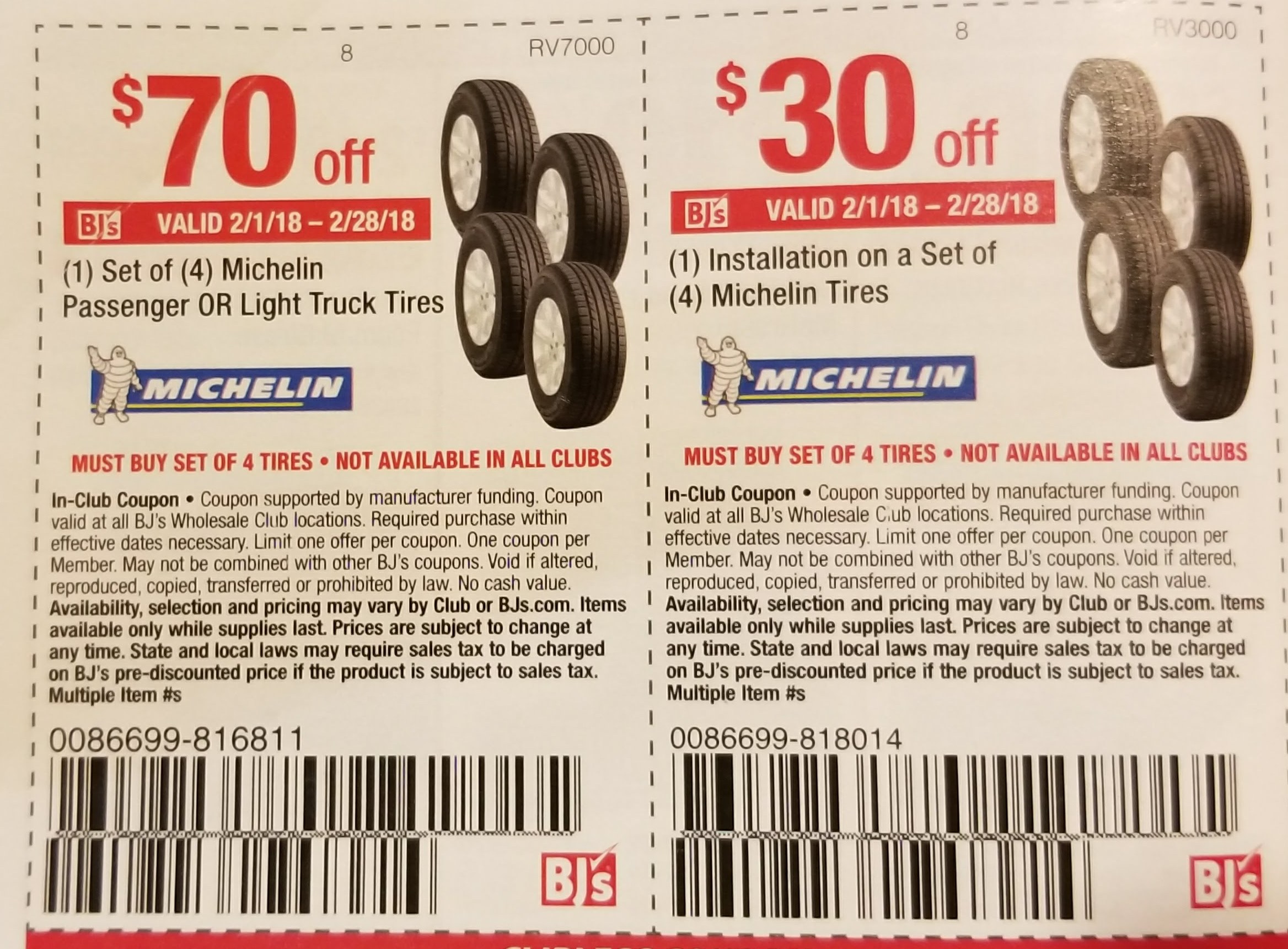 Save $130 on a set of 4 tires!