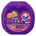 Lowes Clearance YMMV ** Gain Flings 72 Count Moonlight Breeze HE Capsules Laundry Detergent * 7.59 normally $18.99 $7.59