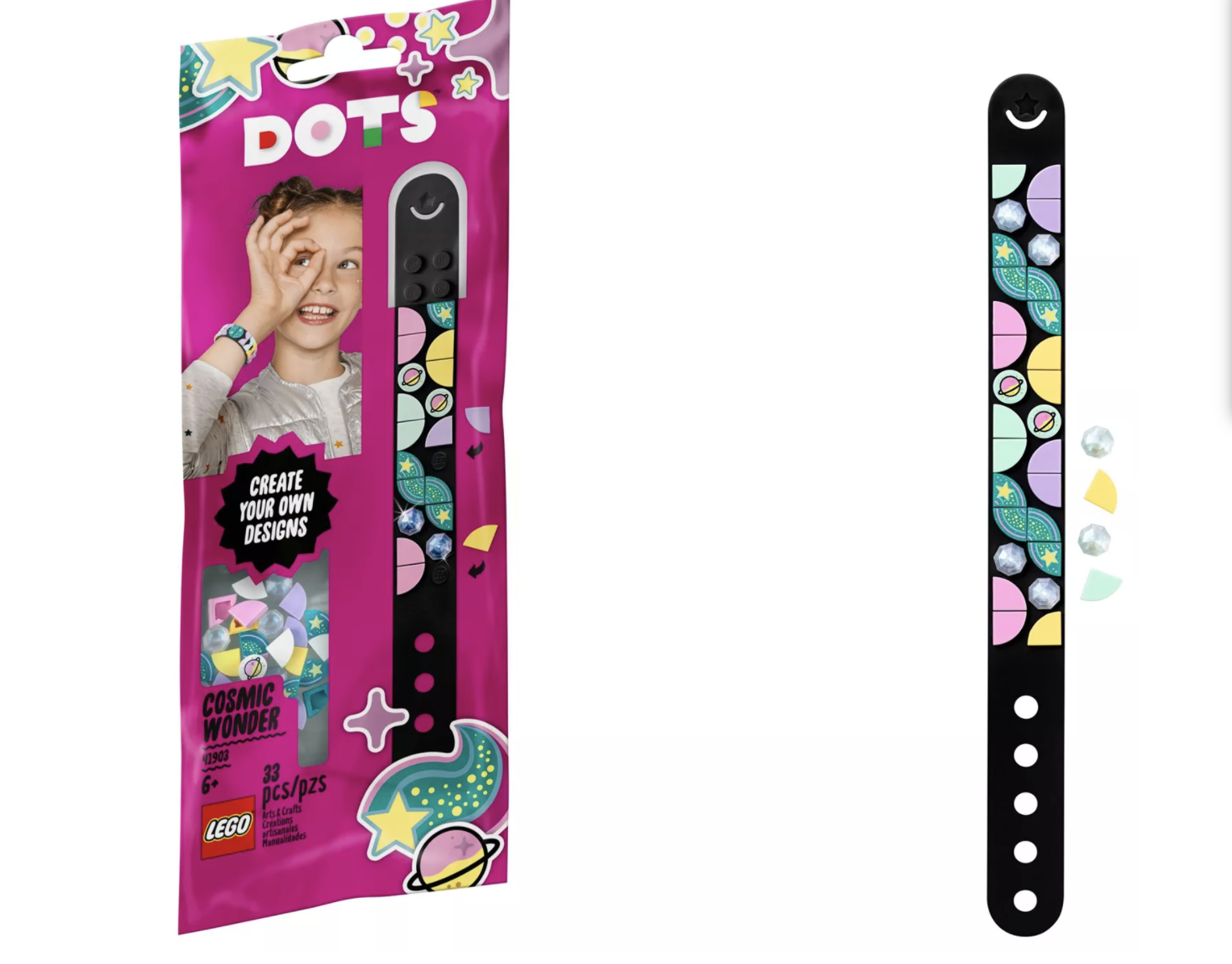 LEGO DOTS Cosmic Wonder Bracelet $0.5 YMMV