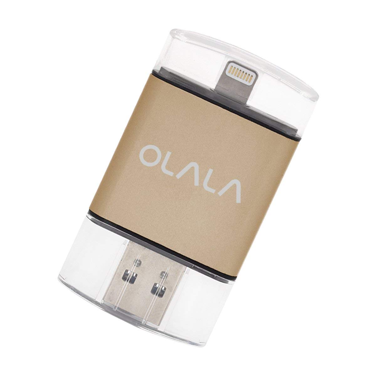 [Amazon] iPhone iPad Flash Drive USB 3.0 Memory Stick with [Apple MFi Certified] Lightning Connector 64GB / 128GB $22.49