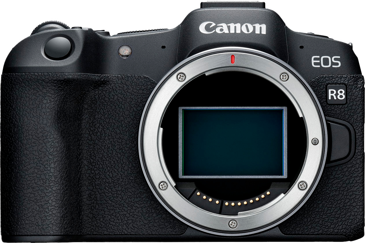 Canon EOS R8 - $1199.99 -Mirrorless Full Frame camera, body only.  Amazon plus 10% CB for Prime Visa
