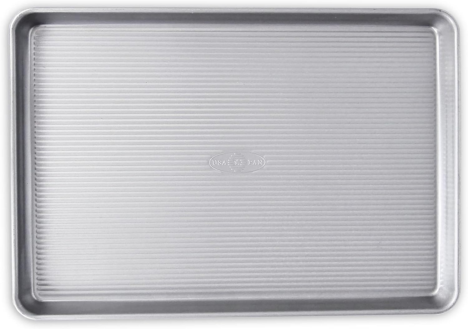 Amazon.com: USA Pan Bakeware Half Sheet Pan, Warp Resistant Nonstick Baking Pan, Made in the USA from Aluminized Steel 17 1/4 x12 1/4 x1: Jelly Roll Pans: Home & Kitchen $12.90