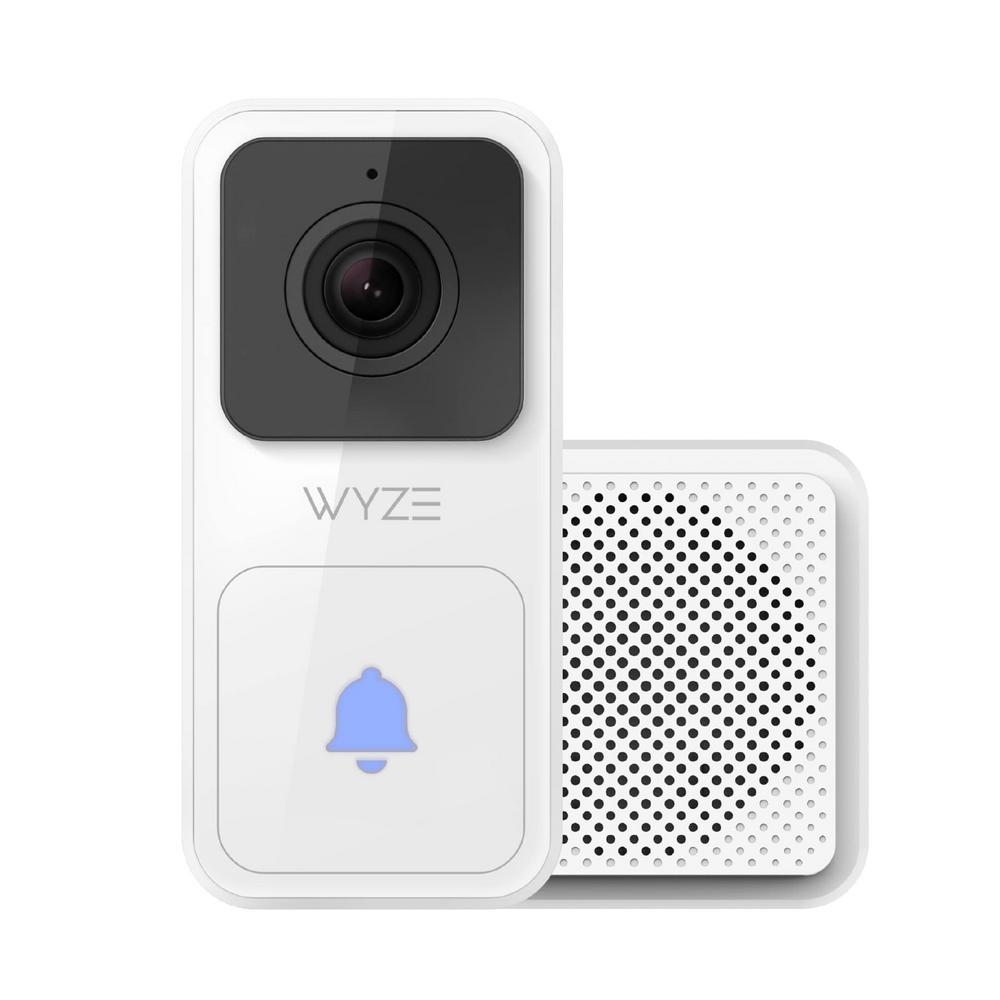 YMMV Wyze Wired Video Doorbell Kit (Chime Included) +1 Year Cam $38.00