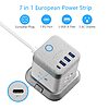 BESTEK European Travel Plug Adapter with USB C PD 20W and 3 USB Port for $9.99@Amazon
