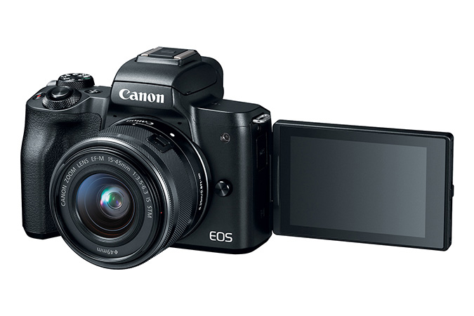 Canon EOS M50 + 15-56 f3.5-6.3 IS - Refurb + 1 year manufacture warranty $399.99