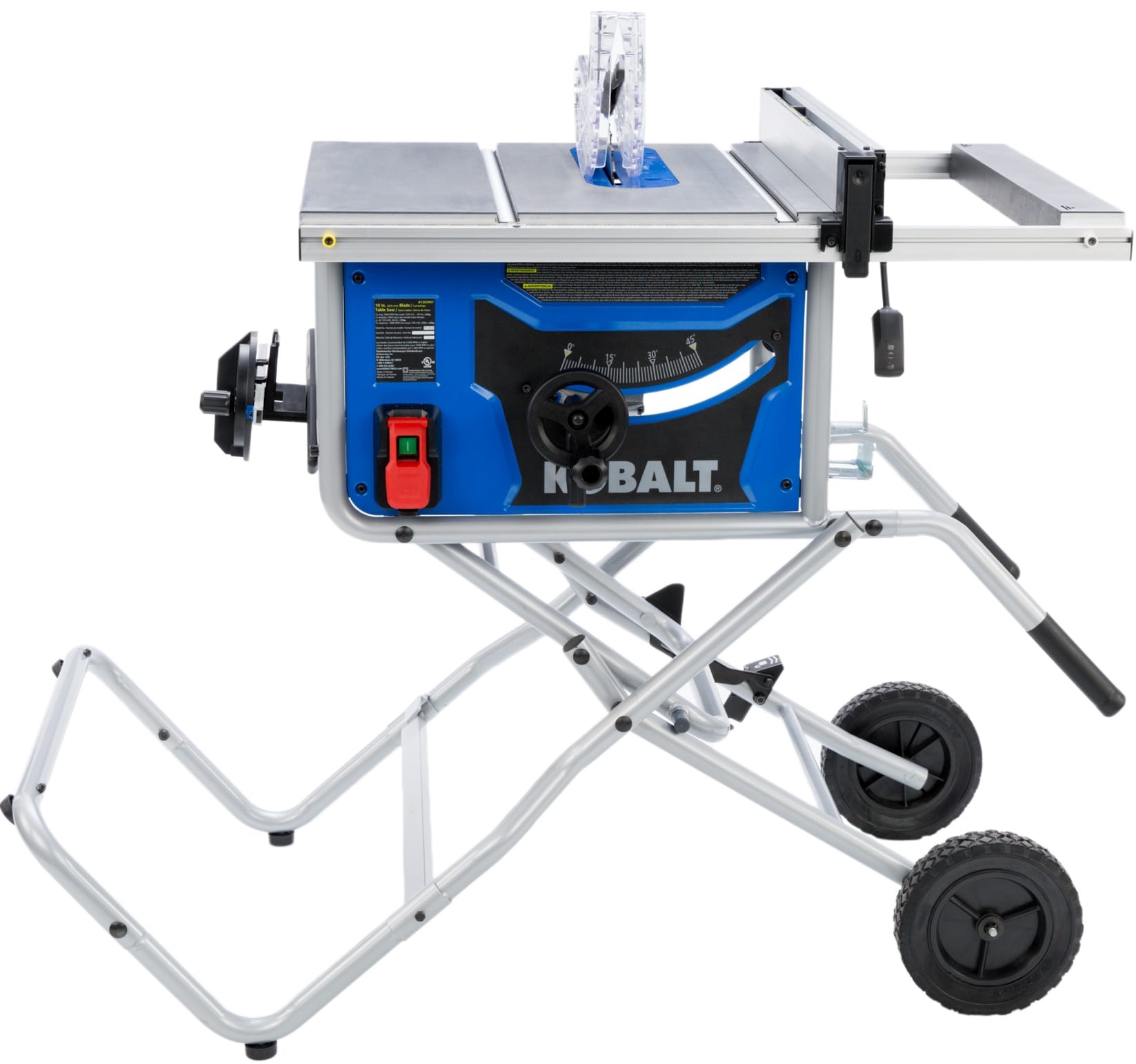 Kobalt 10-in Carbide-tipped Blade 15-Amp Portable Jobsite Table Saw | KT10152 $259