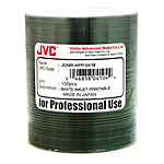 JVC Taiyo Yuden Premium Line White Inkjet Hub Printable 16X DVD-R Media in Plastic Wrap / 100pk + 7mm Slim Black Single DVD Case / 100pk $65.70 ac / fs @ s4t