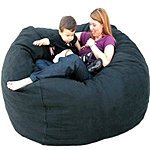 Cozy Sack 5-Feet Bean Bag Chair, Large, Black + other colors from $119.99 fs @ amazon