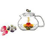 Tea Beyond Tea Set Teapot Pink Love 34 Oz Detox Flowering Tea White Tea No GM $18.99 sss eligible @ amazon / LDs! or Fab Flowering-Pink (set) $12.99