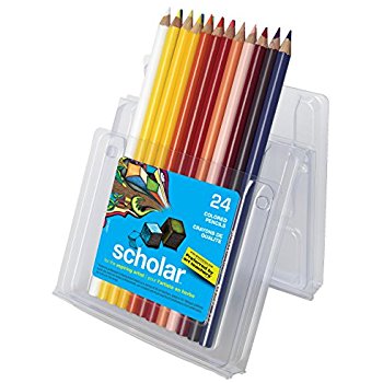 Prismacolor Scholar Colored Pencils, 12-Count $2.25 or less / fs w/s&s @ amazon