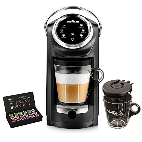 Lavazza Expert Coffee BUNDLE Classy Plus AIO Machine LB 400 + 1 Pack of 36 Mixed Capsules + 1 Extra Vessel $140