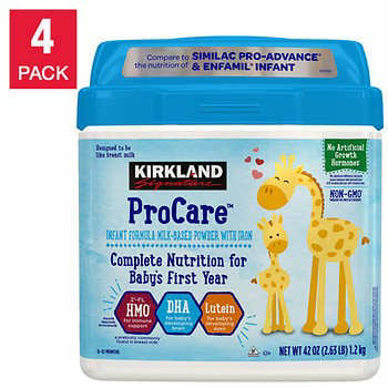 costco similac pro total comfort