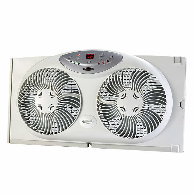 Bionaire Twin Window Fan Bwf0910ar Xwcu 31 99 At Costco B M Online For 41 99