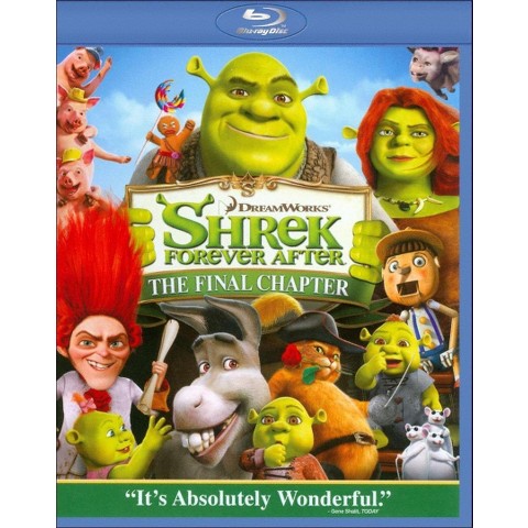 Shrek Forever After 3D Blu Ray disc  ..$4.49