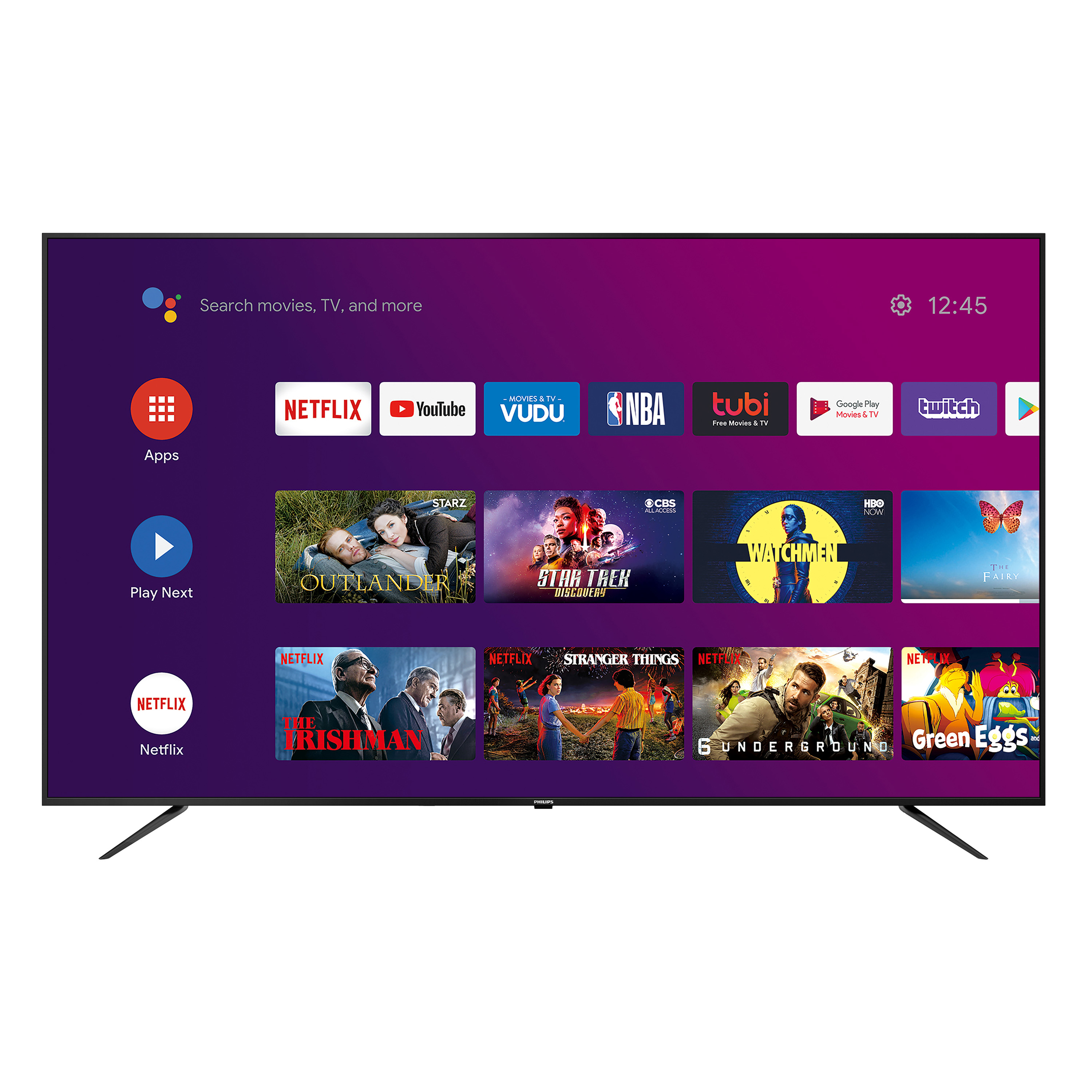 Philips 75" Smart Android Television $598($49.97 shipping) at Walmart