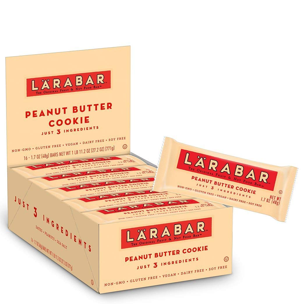 16-Count Larabar 1.7 oz Gluten Free Peanut Butter Cookie Bars  $9.31