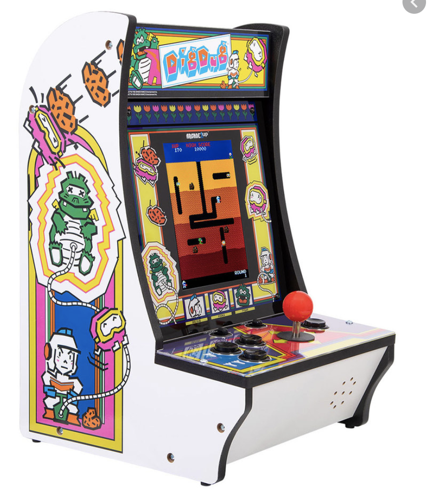 Dig Dug Arcade 1up Countercade $69